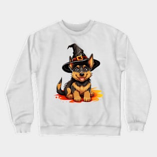 Halloween German Shepherd Dog #5 Crewneck Sweatshirt